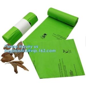 Promotional Cheap Custom Eco-Friendly Compostable Food Waste Bags, Eco Friendly