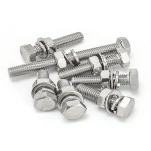 Grade 6.8 Self Tapping 3/8" M1 Stainless Steel 316 Hex Bolts and Nuts