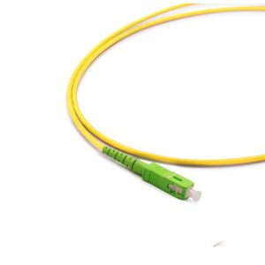 fiber optic cable armored patch cord sc-sc upc single mode