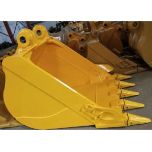 Black / Yellow Excavator Bucket For General Excavating Purposes