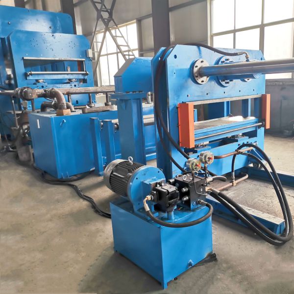 Steel Wire or Textile Belt Cord Conveyor Belt Hydraulic Press for Hot Rubber Moulding