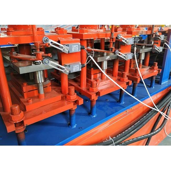 Automatic C Channel With Punching Roof Truss Steel Light Steel Keel Roll Forming Machine