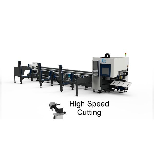 Buy QH-GZ High Speed Zero-tailing Laser Tube Cutting Machine at wholesale prices