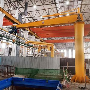 Silence Swivel Q235B 1.5T Pillar Mounted Jib Crane