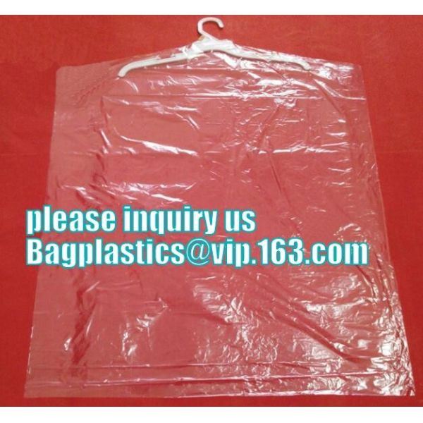 Transparent Wardrobe Storage Bags Cloth Hanging Garment Suit Coat Dust Cover,40"