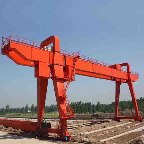 250T MG Model A Frame Double Beam Gantry Crane With Cantilever