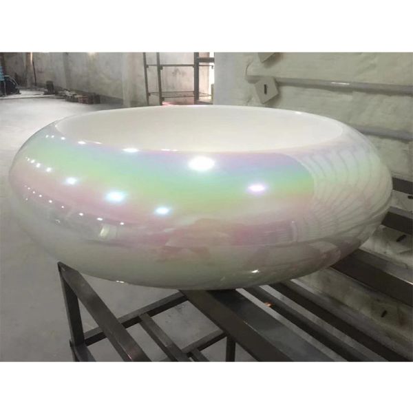 Ceramics Plastic Cutlery Vacuum Metalizing Machine/ Vacuum PVD Coating Machine For Plastic Spoons And Forks