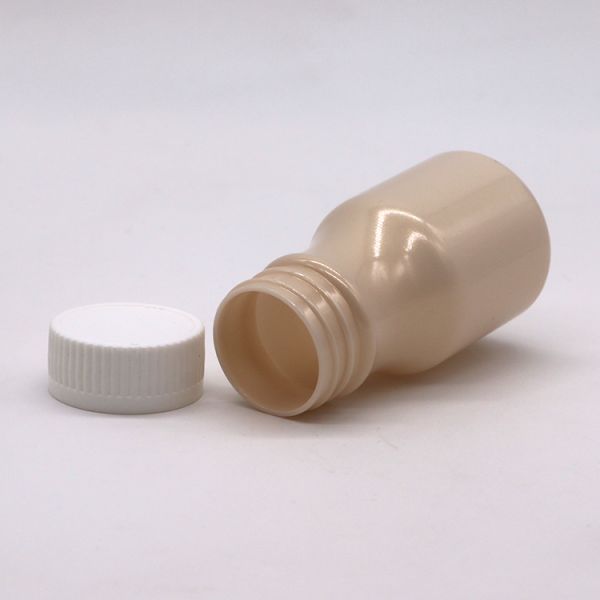 60ml PET Plastic Bottle with Matte Finish and Customized Color Body Material PET