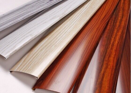 Buy T5 6000 Series 6m Wood Grain Aluminum Extrusion at wholesale prices