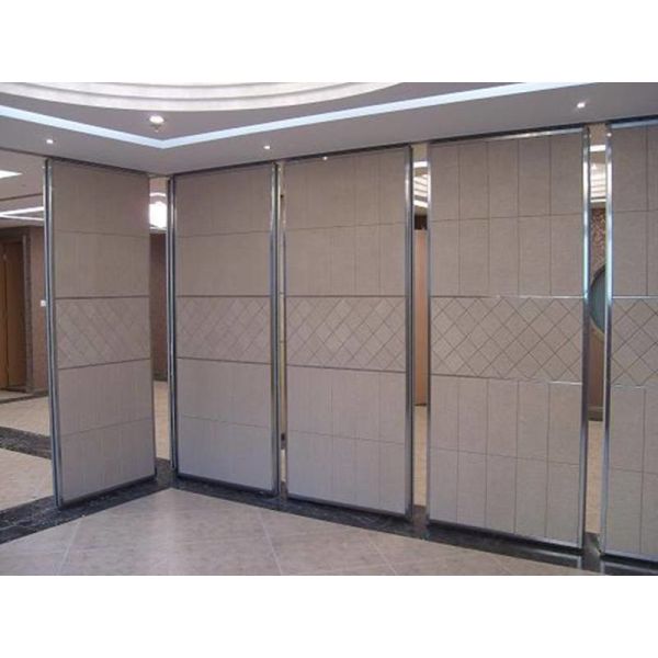 Folding Partition Walls Divider System Aluminum Profile For Office