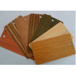 Heat Transfer Wood Grain Powder Coating , SGS Sublimation Coating For Metal