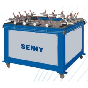 6kg/Cm2 Screen Printing Stretching Machine , 750X750mm Pneumatic Screen