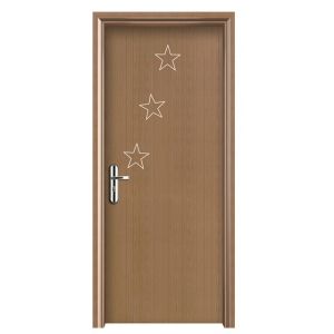 Fireproof Low Maintenance WPC Hollow Door with Modern Design for Stylish Living