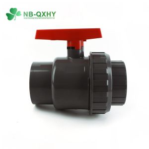 Water Treatment Single Union Valve with Manual Driving Mode and Smooth Surface