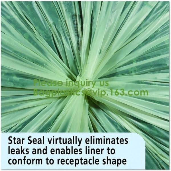 gallon biodegradable and compostable kitchen trash bag,Eco Friendly Biodegradabl