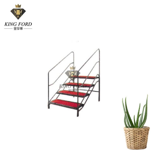 Buy OEM Hotel Equipments And Supplies Four Floor Step With Arm Iron Frame at wholesale prices