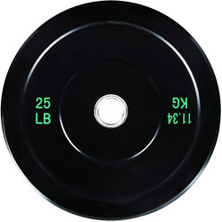 25kg 45LB Dumbbell Barbell Kettlebell Set Adjustable Weight Bumper Plate