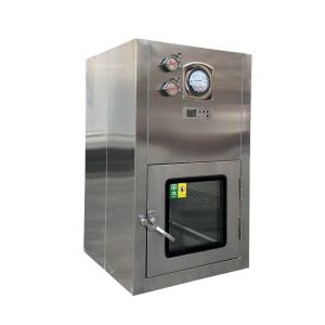 GMP-Certified Laminar Flow Pass Box | 304 Stainless Steel | 1200x1070x1600mm