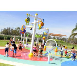 China Children Water Playground Equipment Spray Park Equipment 1020X1015X645CM Area on sale