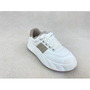 Microfiber Women Sneakers Genuine Leather