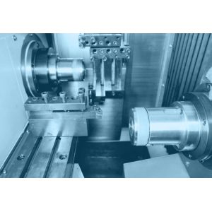 Compound Smart Dual Spindle Lathe With 370W Coolant Pump Power