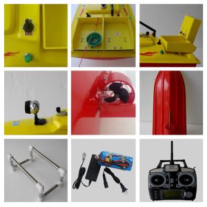 stable performance fishing remote boat HYZ-105 RC bait boat with LED light