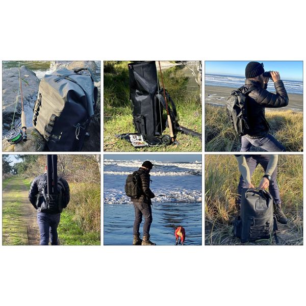 Top Quality Durable Easy to Use Foldable Large Capacity Dry Bag Travel Camping Waterproof Backpack