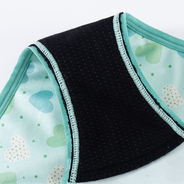 Cotton Spandex Period Panties Underwear Plain Dyed MidRise Maternity Period Underwear