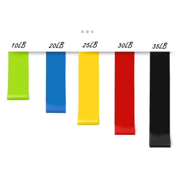 ZH 1.1mm 20LB Thickness Elastic Tension Bands Softness Sport