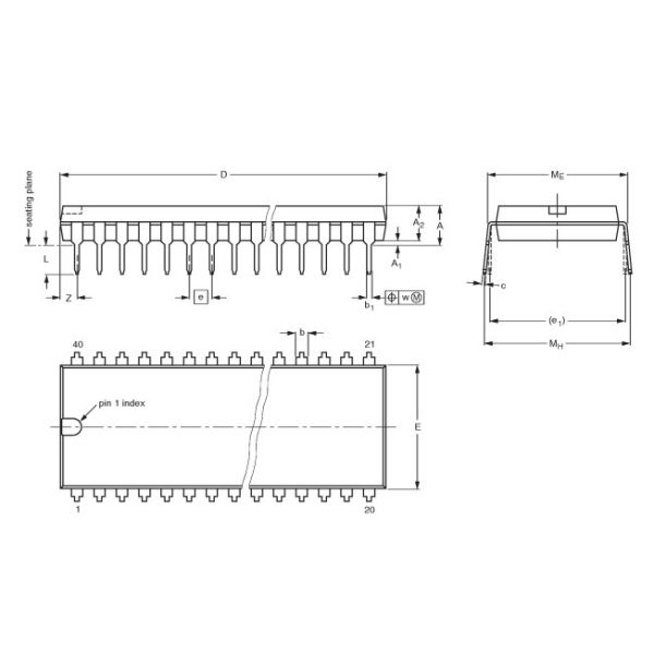 MCU Microcontroller Unit S87C751-6N24 - - 80C51 8-bit microcontroller family 2K