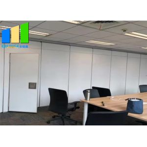 Removable Soundproof 65mm Thick Office Sliding Folding Partition Wall Divider