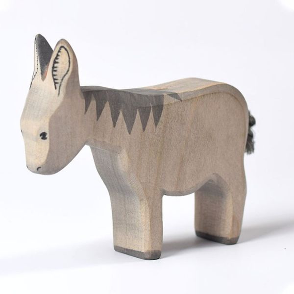 ISO9001 Pine Handmade Wooden Animals Waldorf Montessori Toys