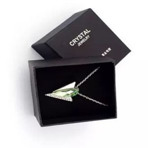 China bespoke crystal jewelry lid and base gift box  crystal packaging paper box on sale