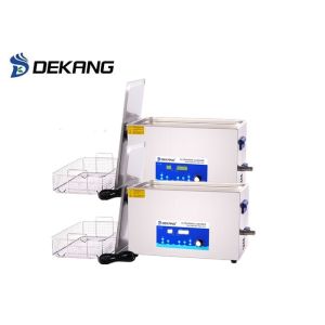 Adjustable Mechanical Ultrasonic Cleaner 22L With Timing / Heating Function