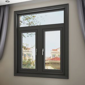 Swing Open Double Glazed Aluminum Casement Windows featuring SKATE Original