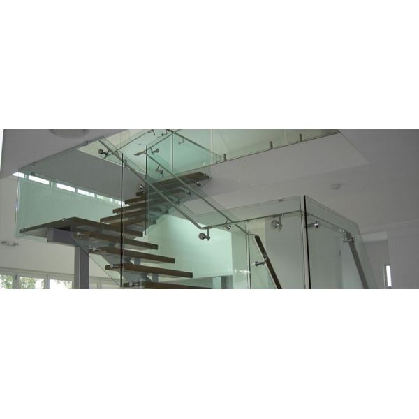 Inox Glass Mount Bracket Used for Steel Railing with Glass Designs for Balcony