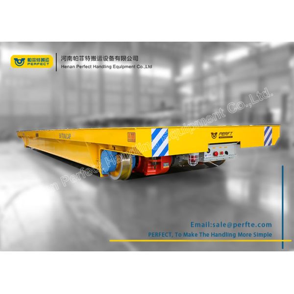 Buy Large Capacity Rail Battery Transfer Cart Carriage with Casting Wheels at wholesale prices