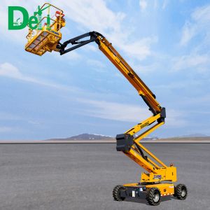 Self-Propelled Articulating Trailer Lift Boom Lift Aerial Working Lifting