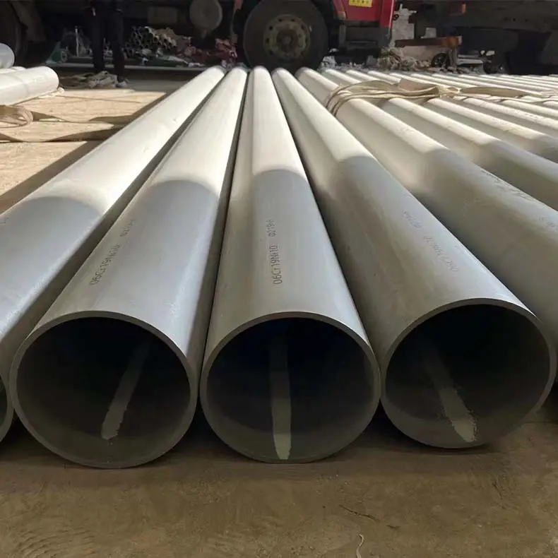 Large Diameter Stainless Steel S30400 Tube S30403 S30408 S30908 S31008 Welded Pipe HL