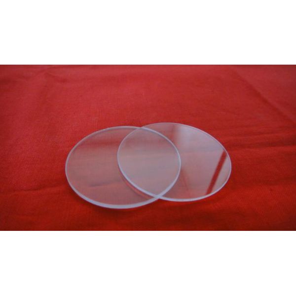 Clear high purity clear quartz plate polished