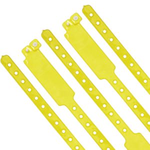 Soft Vinyl Event Wristbands Heat Transfer Printing ID Bracelets