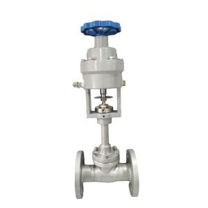 Flange Type Emergency Cut Off Valve Cryogenic Valve For LNG LO2 LN2