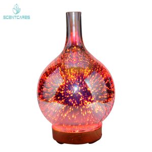 Poplar Art 3D Glass Ultrasonic Aromatherapy Diffuser