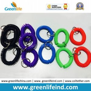 Customized Request Tube Box Packing Wrist Bands Keychain