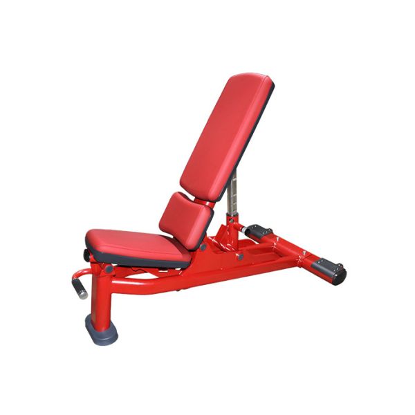 Buy Red Gym Adjustable Dumbbell Bench Machine 106cm Height at wholesale prices