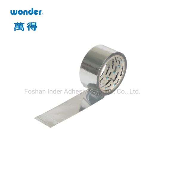 Buy Sealing  Aluminium Sticky Tape 30m Length Silver Adhesive Water Based at wholesale prices