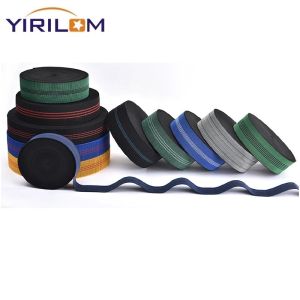 5.0mm Width Nylon Polyester Elastic Sofa Webbing Strap