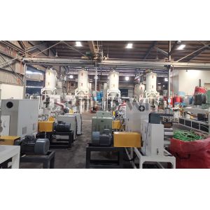 Plastic PP PET Strapping Packing Belt Making Machine PLC Control