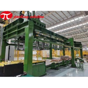 PLC Control Copper Coil Copper Strip Packing Line OD 800mm-1500mm Width 200mm