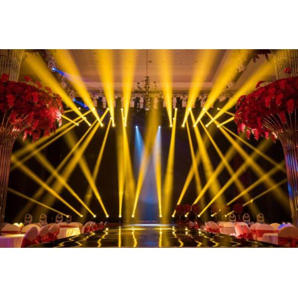 Spot Moving Head Light / Moving Head LED Stage Lights Touch Screen Display